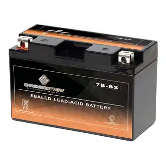 Walmart Yt7B-Bs High Performance - Sealed Agm Motorcycle Battery For 2008 Suzuki Drz400S offer