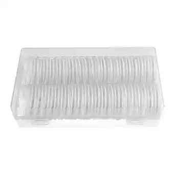 Walmart Voiceine 40Pcs Transparent Capsules Protectors Container Case Organization Round for Men offer
