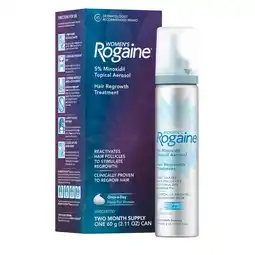 Walmart Women's Rogaine 5% Minoxidil Foam, Unscented, 2-Month Supply offer