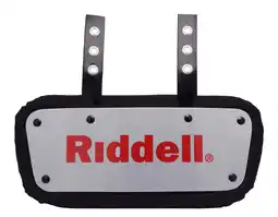 Walmart Riddell Football Back Plate, Gray, Universal offer