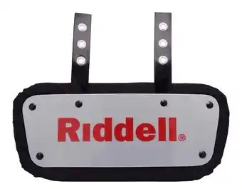 Walmart Riddell Football Back Plate, Gray, Universal offer
