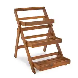 Walmart Ktaxon Raised Garden Bed Vertical Planter Acacia Wood offer