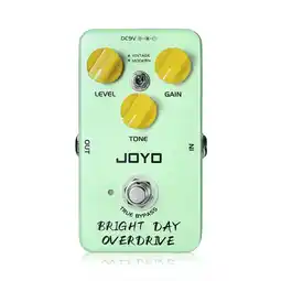 Walmart JOYO JF-25 Overdrive Pedal with Modern/Retro Tone High Gain for Electric Guitar Bass offer