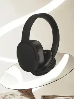 Walmart Foldable Portable Over-ear Bluetooth Headphones, High Battery Life, Low Latency Connection Stability offer