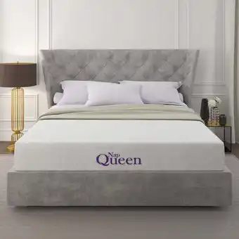 Walmart NapQueen Elizabeth 8 Full Mattress, Cooling Gel Infused Memory Foam, Bed in a Box, Adult offer
