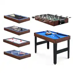 Walmart Pexmor 10 in 1 Combo Game Table for Adults offer