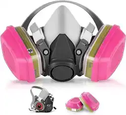 Walmart Face Respirator Mask - Masks with 60926 Activated Carbon Filter, Against Dust, Gases, Organic Vapor offer