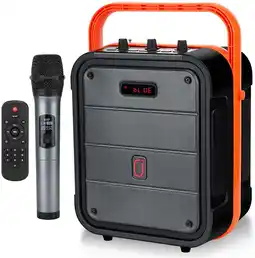 Walmart JYX Bluetooth Speaker with Microphone, Portable Party Speaker with FM Radio Function for Outdoor offer