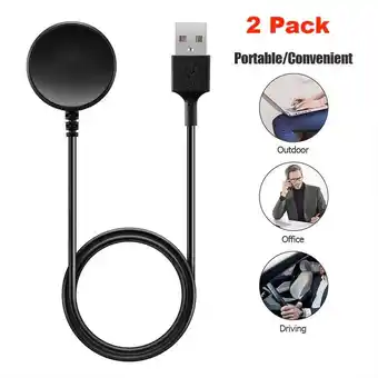 Walmart KingFurt 2PC Fast Charging Cable For Samsung Galaxy Watch Series Compatible 51 in Line offer