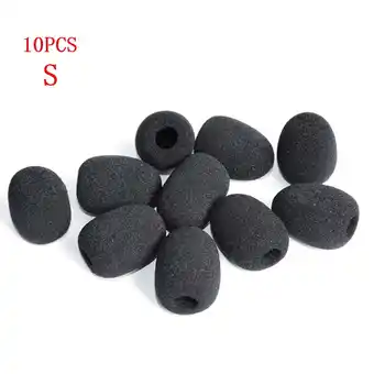 Walmart 10PCS Microphone Windscreen Sponge Cover Mic Foam Cap for Gooseneck Meeting Mic offer