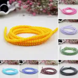 Walmart ASKMZ Universal Spiral 1.4m USB Charging Cord Protector Winder Earphone Cable Saver Cover offer