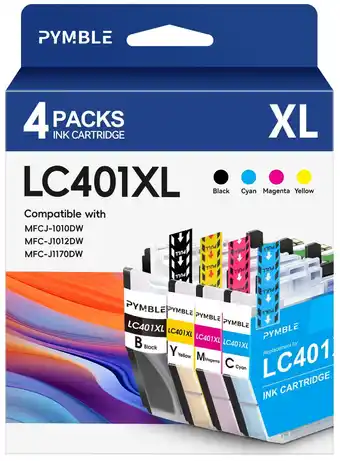 Walmart LC401 LC401XL Ink for Brother LC401 Ink Cartridge LC401 Brother Ink Cartridge LC401 MFC-J1010DW offer