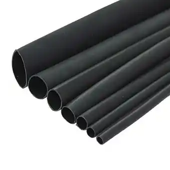 Walmart Fairnull Dual-Wall Black Glue Lined 3:1 Heat Shrink Tubing Sleeving 7 Size Kit 1.2m offer