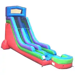Walmart TentandTable Commercial Inflatable Water Slide, Retro with Blower, 18' offer