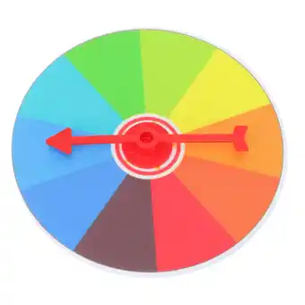 Walmart Prize Wheel Plastic Game Prop for Fundraisers Parties Classrooms and Events 1Pc offer