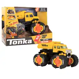 Walmart Tonka - The CLAW - Dump Truck - Lights and Sounds - Expandable Wheels offer