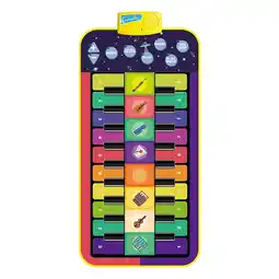 Walmart Piano Keyboard Play Mat Floor Music Mat Children Educational Toys for Kids - 144x70cm offer