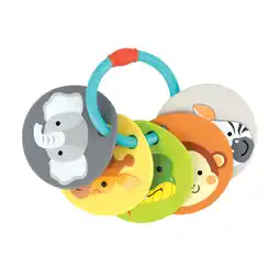 Walmart Nuby Animal Flash Cards Silicone Teether Toy Ring for Babies, Multicolor Animals offer