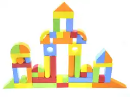 Walmart Educational EVA Foam Building Blocks - 131 Pcs offer