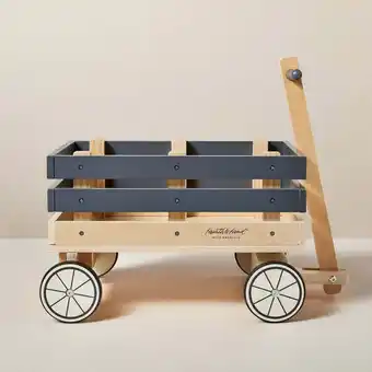 Walmart Hearth & Hand with Magnolia Wooden Toy Wagon for Kids Ages 1.5 - 6 Years offer