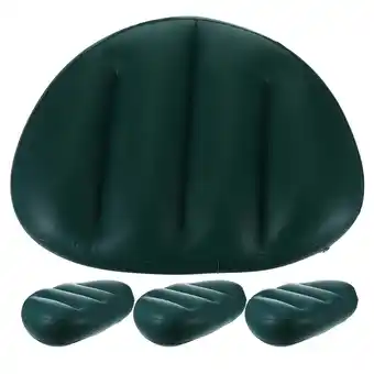 Walmart Raindrops 4 Pcs Fishing Boat Inflatable Cushion Flotation Travel Baby Dark Green offer