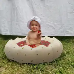 Walmart GOOHOCHY White PVC Baby Pool for Summer Fun Inflatable Toy for Child Play offer