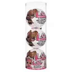 Walmart LOL Surprise Glitter 3Pk-Style 2, Great Gift for Kids Ages 4 5 6+ offer