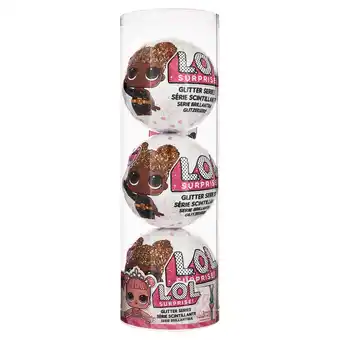 Walmart LOL Surprise Glitter 3Pk-Style 2, Great Gift for Kids Ages 4 5 6+ offer