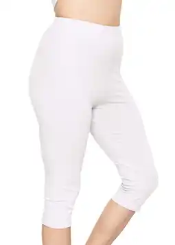 Walmart Stretch Is Comfort Women's and Plus Size High Rise Knee Legging | Adult Small - 5x offer