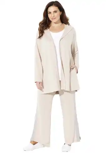 Walmart Catherines Women's Plus Size Impossibly Soft Swing Cardigan offer