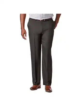Walmart Haggar Men's Big & Tall Cool 18 Pro Htr. Solid Pant Classic Fit HC90236 offer