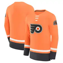 Walmart Men's Fanatics Orange Philadelphia Flyers Vintage High Point Long Sleeve T-Shirt offer