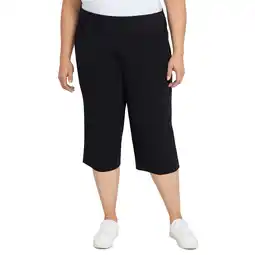 Walmart Alfred Dunner Womens Plus-Size Allure Stretch Clamdigger Pant offer
