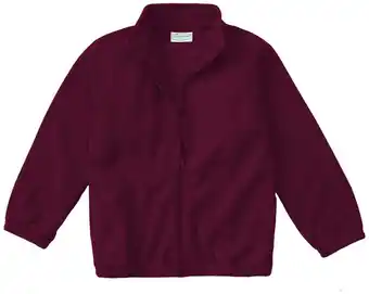 Walmart Classroom School Uniforms Adult Polar Fleece Jacket 59204, S, Burgundy offer