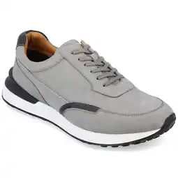 Walmart Thomas & Vine Mens Lowe Casual Lace-up Leather Sneaker offer