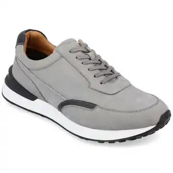 Walmart Thomas & Vine Mens Lowe Casual Lace-up Leather Sneaker offer