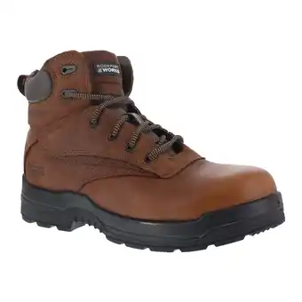 Walmart Rockport Works More Energy RK6628 6 Plain Toe Waterproof Work Boot (Men) offer