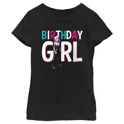 Walmart Girl's Marvel Birthday Girl Ghost-Spider Graphic Tee Black X Large offer