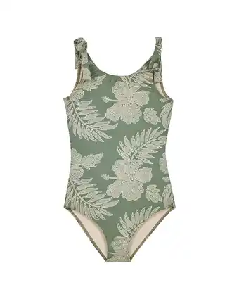 Walmart Hermoza girls Little Britt One-Piece, 4, Green offer