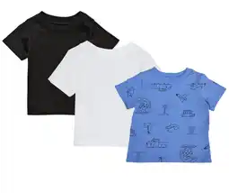 Walmart Garanimals Baby Boy Short Sleeve Jersey Graphic Tees Multipack, 3-Pack, Sizes 0-24 Months offer