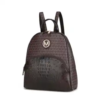 Walmart MKF Collection by Mia K. MKF-UM5525BR Olympia Backpack offer