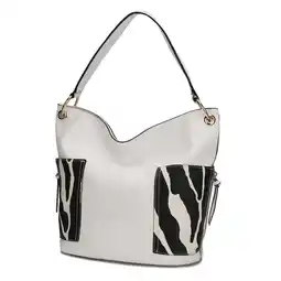 Walmart MKF Collection Women's Feni Hobo Bag by Mia K. - White offer