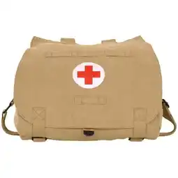 Walmart Retro Hungarian Shoulder Bag With Red Cross - Khaki offer