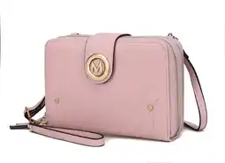 Walmart MKF Collection Sage Cell-phone - Wallet Crossbody Handbag with Optional Wristlet by Mia K offer