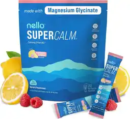 Walmart SUPER_CALM Calming_Powder_Drink_Mix_Raspberry_Lemonade - 20 Servings offer