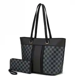Walmart MKF Collection Fabiola Tote Handbag with wallet Vegan Leather Womens by Mia k(D0102HA9IGU.) offer
