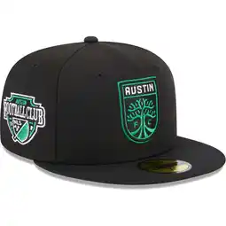 Walmart Men's New Era Black Austin FC Patch 59FIFTY Fitted Hat offer