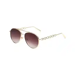 Walmart Sunglasses Chain Temple UV400 Retro Style Fashion Classic Eyeglasses Tawny offer