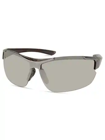 Walmart Harley-Davidson Men's Sport Wrap Sunglasses, Gray Frame/Smoke Mirror Lenses, Harley Davidson offer