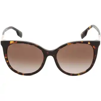 Walmart Burberry BE 4333 Plastic Womens Cat-Eye Sunglasses Havana 55mm Adult offer